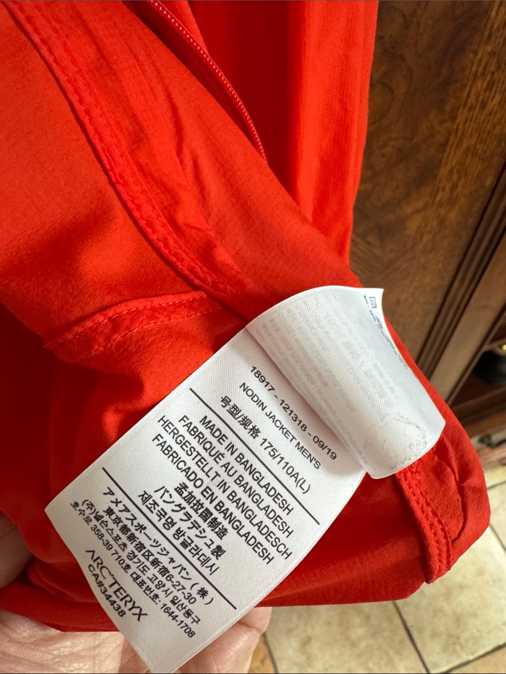 Arc'teryx Men's Nodin Hoody Men’s L - ATA 22” - Picture 4 of 5